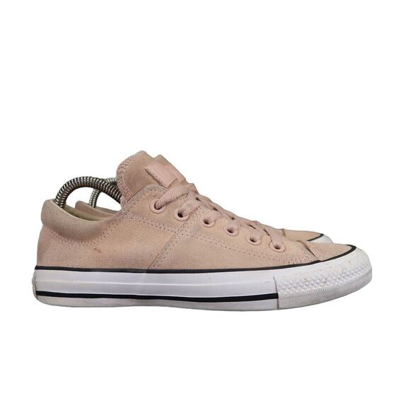 Converse Shoes Womens 7 Sneakers Chuck Taylor All Star Madison Leather Pink Low - Picture 2 of 14